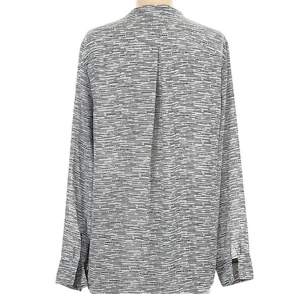 BB Dakota Top Steve Madden Semi Sheer Blouse Flowy Shirt Size XS - Picture 4 of 7